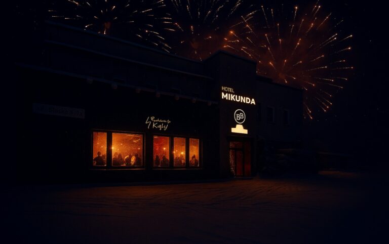 Noworoczne życzenia od Hotelu Mikunda i Restauracji 4Kąty w Chrzanowie